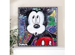 Gilde Bild, Quadratisch, "Mickey"", Holz, Leinwand, Mehrfarbig, Ve 1, L. 3,8 Cm, B. 70 Cm, H. 70 Cm 81412"