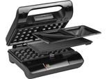 Princess Classic Multi & Sandwich Grill Compact Pro - Macchina Per Panini / Macchina Per Waffle / Grill - 800 W - Acciaio/Nero