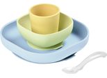 Set Di Stoviglie Beaba In Silicone Giallo