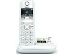 Telefono Cordless Bianco Dec Con Segreteria Telefonica Gigaset Gigaas690Ablanc