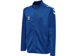 Hummel Hmlcore Xk Poly Zip Sweat Kids, Blu Scuro, 176