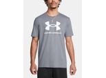 Maglietta Under Armour Sportstyle Logo A Maniche Corte Grigio L / Uomo Regular Grigio L