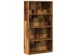 Syfax™ Libreria Legno Antico 80X30X152 Cm In Legno Multistrato