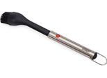 Grillout™ Joseph Joseph, Spazzola Bbq In Silicone Con Manico Allungabile, Setole Resistenti Al Calore, Ideale Per Applicare Salse E Marinate, Design Pratico, Colore Nero