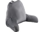 Succebuy Cuscino Per Lettura Cuscino Per Letto Cuscino Per Schiena Grande Cuscino Lavabile In Memory Foam Grigio