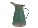 Brocca Decorativa Clayre & Eef 21X15X25 Cm In Metallo Verde