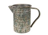 Clayre & Eef Brocca Decorativa 19X10X15 Cm Metallo Grigio