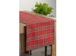 Tovaglia Festosa Decorazione Da Tavola Look Rosso 40X180