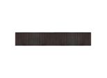 Vidaxl Tappeto Rettangolare Marrone Scuro 70X400 Cm Bamboo
