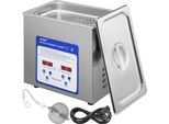 Vevor Pulitore Ad Ultrasuoni 3L Pulitore Ad Ultrasuoni 120W Pulitore Ad Ultrasuoni 40Khz Bagno Ad Ultrasuoni 2 Trasduttori Pulitore Per Gioielli Ideale Per La Pulizia Di Gioielli Occhiali Orologi Utensili In Metallo