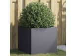 Maison Exclusive - Vaso Da Fiori Antracite 42X40X39 Cm In Acciaio