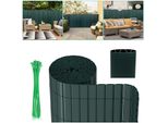 Hengda Pvc Privacy Schermo Recinzione Privacy Per Recinzione Giardino Resistente Alle Intemperie Verde 80X300Cm