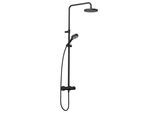 Kludi Dive Thermostat Dual Shower System, Montage Mural, Nettoyage Rapide Du Calcaire, 6807939-00, 6807939-00