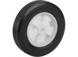 Ruota Piena Con Diametro Di 150 Mm Ruota Piena In Gomma-Plastica Per Tosaerba