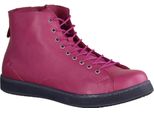 Andrea Conti 0344900136 Scarpe Da Donna, Stivali, Sneaker Alta, Pelle, Rosa Caldo - Scarpe Da Donna Stivaletti / Stivali Alla Moda, Multicolore, Pelle