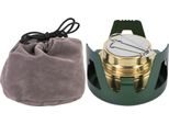 Mini Bruciatore Ad Alcool Portatile E Ultraleggero Per Uso Esterno, Fornello Ad Alcool, Barbecue, Campeggio (Verde)
