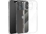 Avizar, Custodia Per Apple Iphone 16 Pro Max, Fotocamera Protetta, Silicone, Sottile, Trasparente