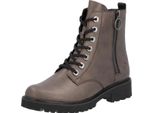 Remonte Stivali Stringati - Marrone Metallizzato Pelle Liscia : Normale : 40 Taglia: 40 Larghezza: Normale
