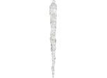 Decorazione Albero Di Natale Figura Ghiacciolo 28,5 Cm Plastica Chiara Trasparente