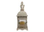 Lanterna Clayre & Eef 20X20X51 Cm Grigio Verde Metallo