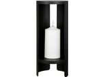 Gilde Dekoobjekt (Led), "Shelter"", Metall, Schwarz, Ve 3, H. 44 Cm, D. 15 Cm 33589"