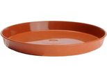 Fioriera In Legno Base 17 Cm Terracotta Rotonda