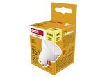 Emos Lampada Led Spot, MR16, 2,9W In Sostituzione Di Una Lampada Alogena Da 25W, Base GU10, Luminosità 250 Lm, Bianco Caldo 3000 K, Durata 20000 Ore, ZL8F02