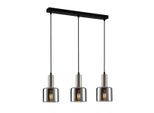 Italux Santia Lampadario Moderno Argento PND-65342-3-SC+SG