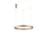 Lampada A Sospensione Led 60W Brasco Up Down PND-56215D-060RPP-GD-3KS4K-TRDIMM Italux