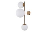 Italux Vailante Lampada Da Parete In Ottone Moderno WL-31221-3-HBR