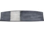 Gilde Schale, "Brooklyn"", Keramik, Anthrazitfarben, Ve 2, L. 14 Cm, B. 46 Cm, H. 4 Cm 34770"