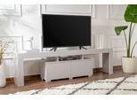 Skye Decor, Enclave - Grey, Mobile Tv, Grigio, Pannello In Melamina Al 100%, 180 X 31,3 X 50 Cm