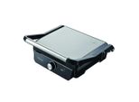 Royalty Line Panini & Contact Grill - 2000W - Apertura 180° - Rivestimento Antiaderente - Nero
