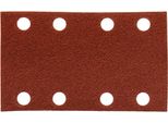 Carta Vetrata Makita 80 X 133 Mm, K80, 10 Pz. 80 X 133 Mm - K80 - 10 Pz. - 8 Fori