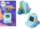 Gioco Elettronico Tetris Portachiavi Tascabile Blu