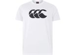 Maglietta Canterbury Da Uomo Bianco Nero - Camicia Con Logo - Xxlarge - Rugby