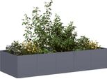 Maison Exclusive - Fioriera Antracite 200X80X40 Cm In Acciaio
