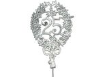 Anniversario Numero 25 Argento 8Cm, Decorazione Matrimonio Argento, Ghirlanda Matrimonio, 10 Pezzi