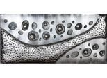 Gilde Gilde Gallery, Bild, Rechteckig, "Callosti"", Metall, Silberfarben, Ve 1, L. 6 Cm, B. 120 Cm, H. 56 Cm 38479"