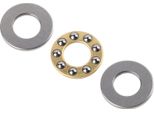 10Pcs Cuscinetti A Sfera Di Spinta Miniatura Ad Alta Precisione In Acciaio Piatto Set (F8-16M 8X16X5Mm)