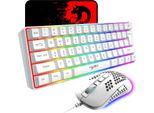 Tastiera Da Gioco Rgb, Mini Tastiera A 61 Tasti Con 11 Retroilluminazione Rgb Chroma, Keycaps Abs Flottanti, Tasti Anti-Ghosting Completi
