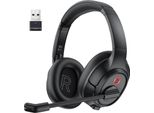 Cuffia Da Gioco (Cuffia Business Wireless, Cuffia Bluetooth, Cuffia Bluetooth Con Microfono Fino A 55 Ore E 10 Metri Di Portata)