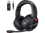 Cuffie Da Gioco, Cuffie Wireless Per PS4 PS5 Pc Playstation 4 5, Cuffie Da Gioco Con Microfono Bluetooth Usb Gaming Headset Wireless Con 48 Ore