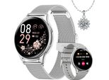 Smartwatch Da Donna Sanorum 1,27" Hd, Chiamata, 120 Modalità Sportive, Frequenza Cardiaca, SPO2, Sonno, Ciclo Mestruale, IP68, Ios/Android"