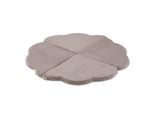 Misioo Baby Play Mat 115X115X5 Cm - Tappeto Pieghevole Per Bambini, Morbido E Sicuro - Perfetto Per Giocare - Beige