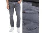 Lee, Jeanshosen Da Uomo, Vestibilità Dritta, Rider, W32 L34, Grau, Jeans, Baggyjeans, Buggy