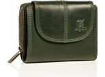 Portafoglio Da Donna | Portafoglio Da Donna In Vera Pelle Con 14 Scomparti Per Carte Di Credito | Protezione Rfid/Nfc | Portafoglio Da Donna | Portafoglio Da Donna | Verde/Verde