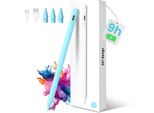 S&T Design Penna Per Ipad USB-C (2018-2024) A Ricarica Rapida Per Apple Ipad Stylus Pencil Pen Blu