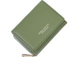 Portafoglio Donna Piccolo Con Tasca Per Monete E 7 Scomparti Per Carte, Portafoglio Donna Piccolo Di Grande Capacità Con Molti Scomparti (Avocado)