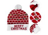 Natale Lavorato A Maglia Morbido Caldo Cappello Invernale Luce Cappello Per I Bambini Adulti Festival Holiday Partytype 5
